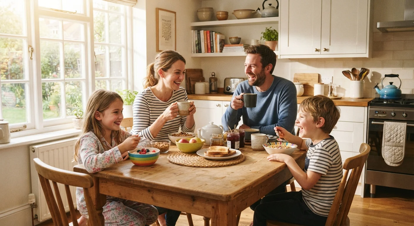 Building a Morning Routine the Whole Family Will Actually Stick To