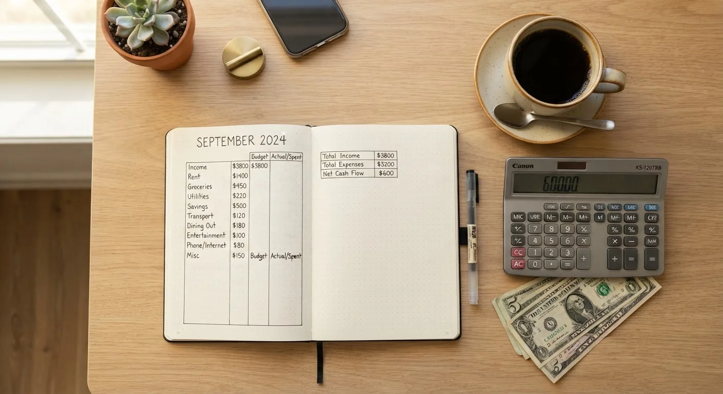 Building Your First Monthly Budget From Scratch
