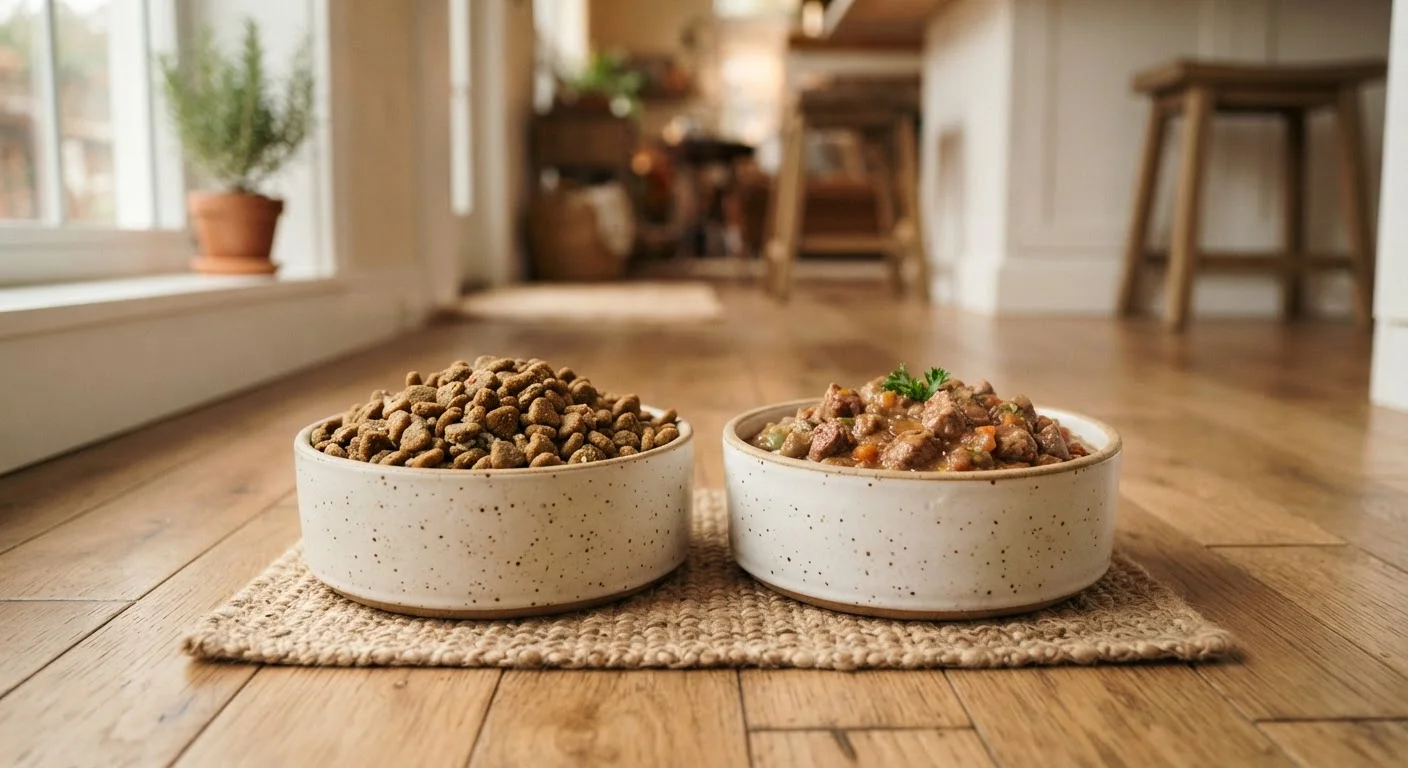 Dry Kibble vs. Wet Food: What the Difference Means for Your Pet's Health