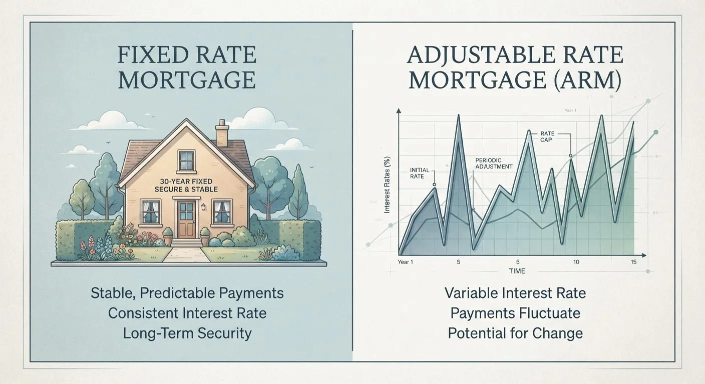 Fixed-Rate vs. Adjustable-Rate Mortgages