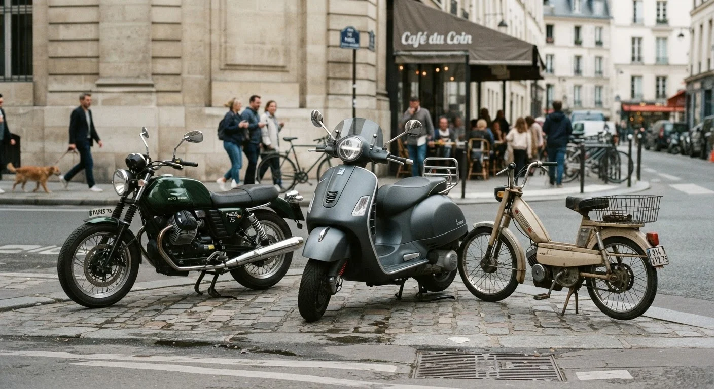 Motorcycles, Scooters, and Mopeds: How the Three Categories Differ