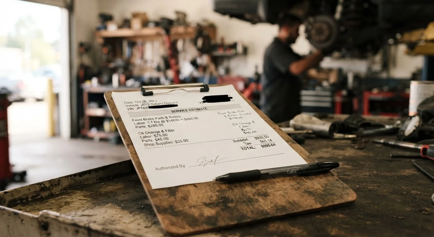 Reading a Repair Estimate: What Every Line Item Actually Means