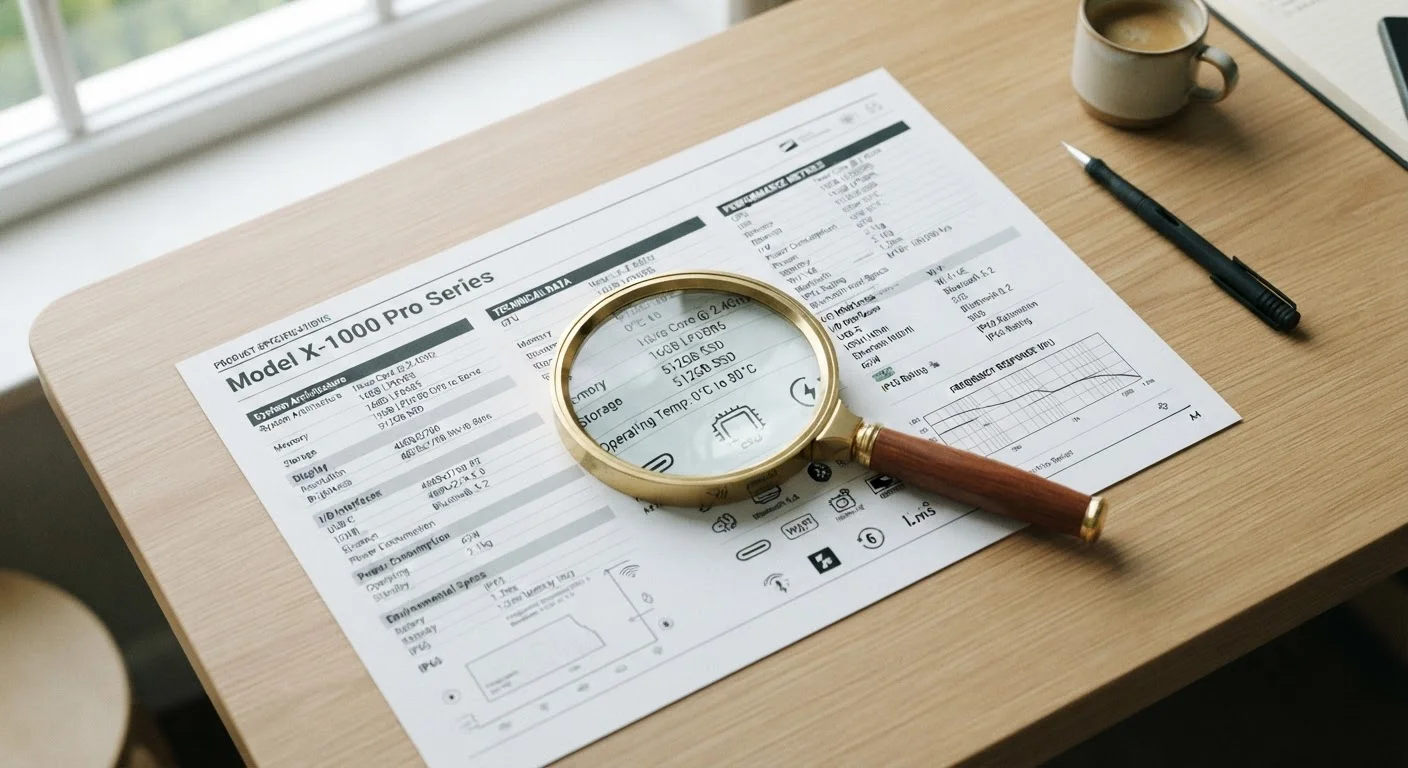Reading Product Specifications Without Getting Lost in the Numbers