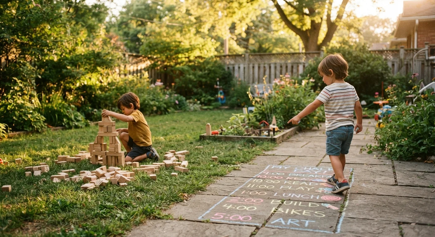 Structured Schedules vs. Free Play: What Children Need at Each Stage