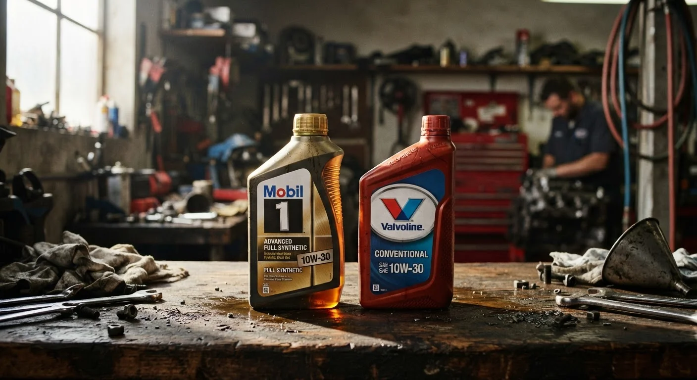 Synthetic vs. Conventional Motor Oil: What Changes Under the Hood