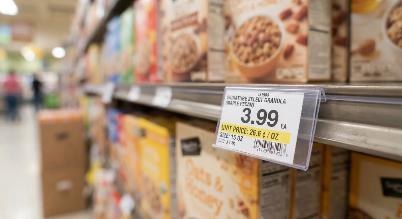 Unit Pricing: The Shelf Tag Detail Most Shoppers Ignore