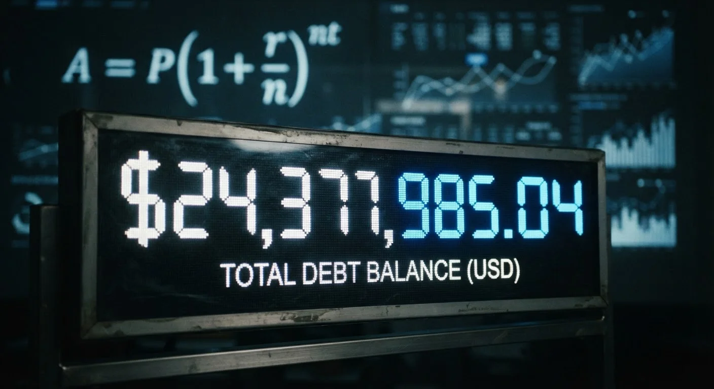 What Compound Interest Actually Does to Your Debt Over Time