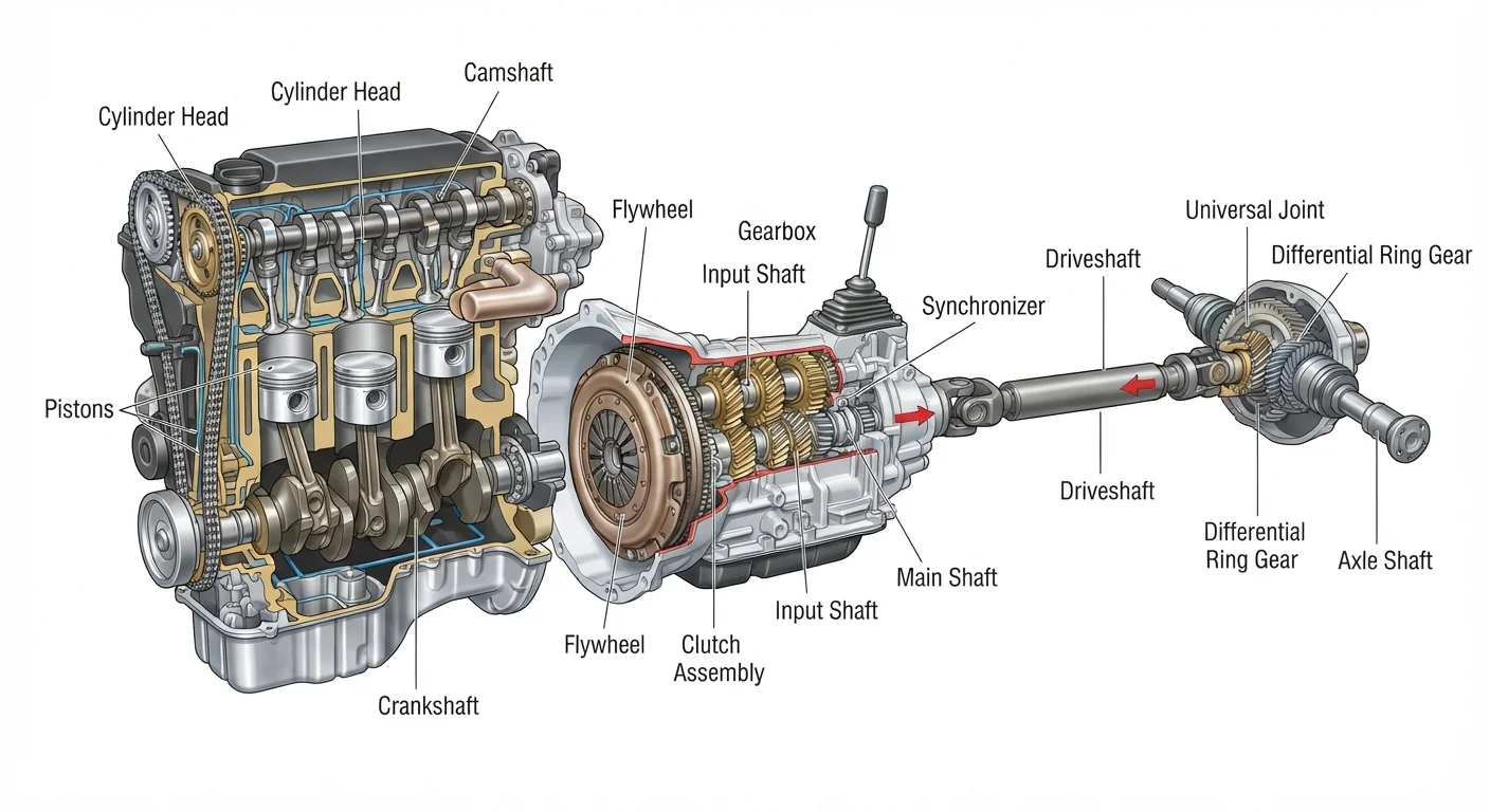 What the Powertrain Actually Includes—and Why It Shows Up So Often in Warranty Language