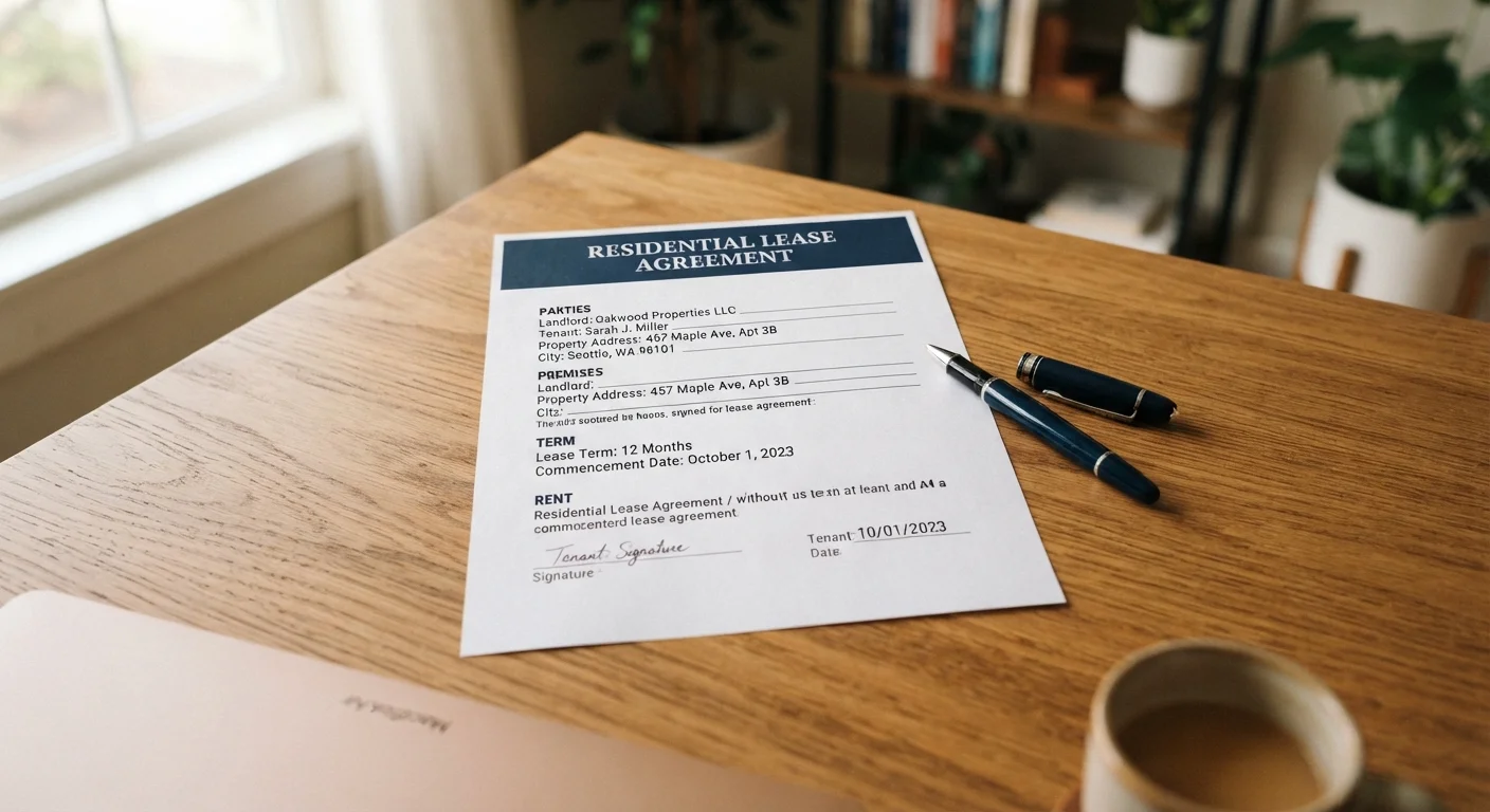 What's Actually in a Lease Agreement — and What Each Clause Means